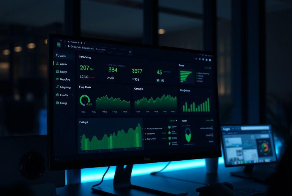 Uptime and security monitoring dashboard for client websites